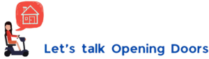 logo: let's talk opening doors